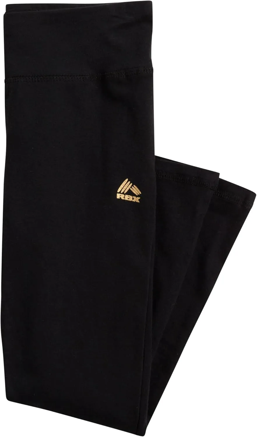 RBX Girls' Active Leggings - 2 Pack Cotton Stretch Yoga Pants and Kids Tights - Athletic Leggings for Girls (Sizes: 4-16)
