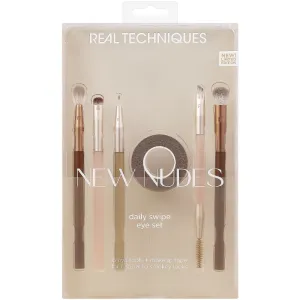 Real Techniques New Nudes Daily Swipe 6 Piece Eye Set