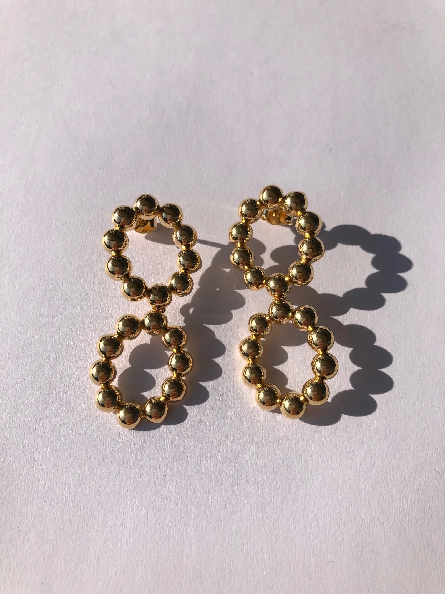 Reborn (Dali') Double Hoop Earrings