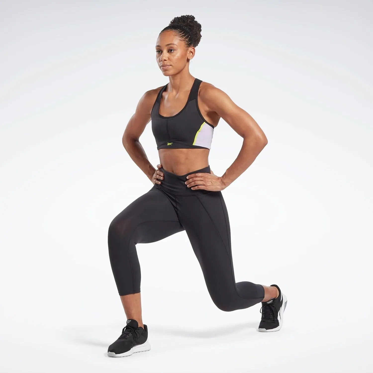 Reebok Women's Lux High-Rise Capri Leggings