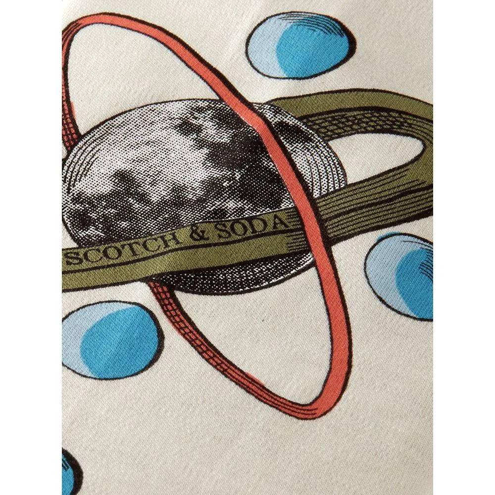 Regular Fit Artwork T-Shirt - Ecru