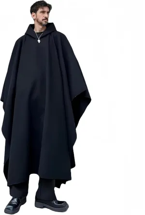Renaissance Hooded Cloak Unisex Coat with Hood Halloween Christmas Cloak Vampire Witch Cape Cosplay Costume