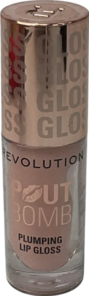 Revolution Pout Bomb Plumping Gloss Milky Sheer Holo 4.6