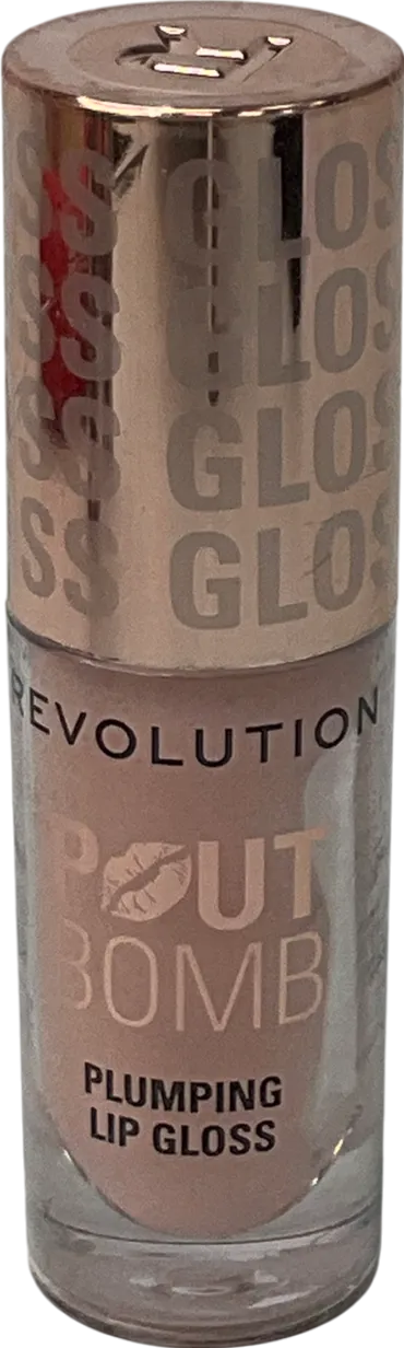 Revolution Pout Bomb Plumping Gloss Milky Sheer Holo 4.6