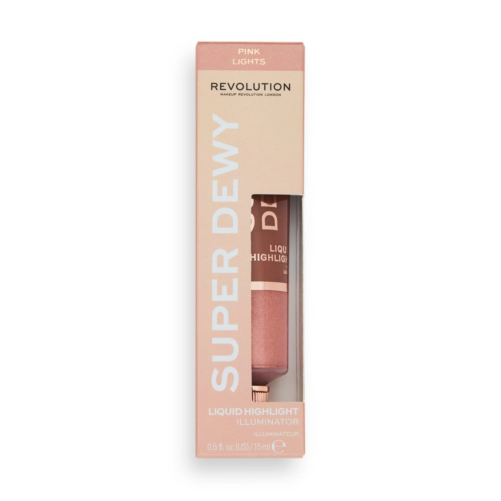Revolution Superdewy Liquid Highlighter in Pink Lights