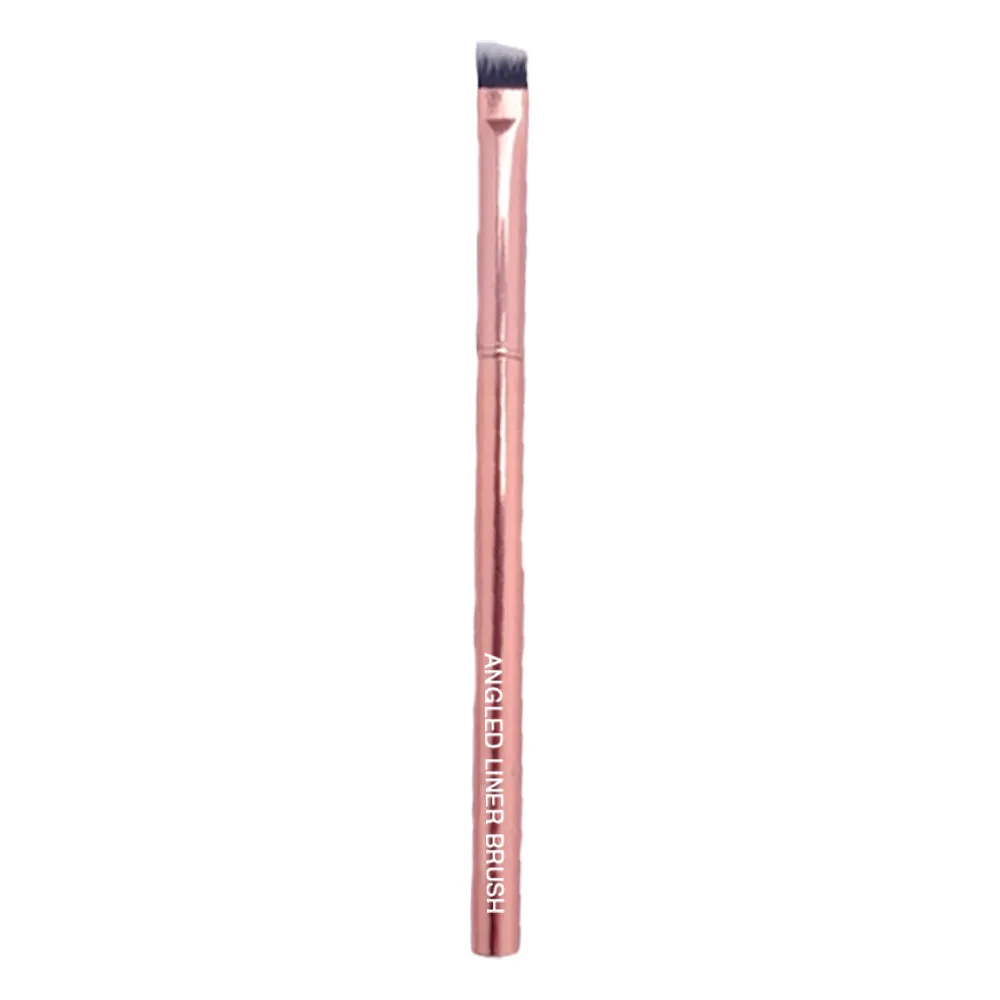 Rose Gold Angled Liner Brush