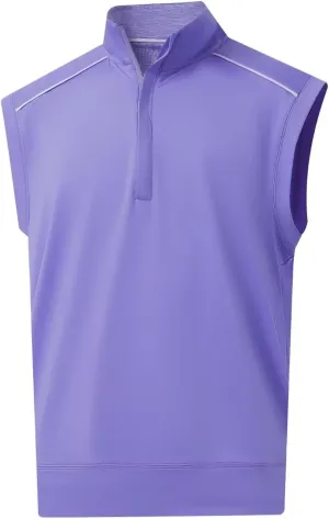 Rouen Mens Vests Outerwear Lightweight Moisture Wicking Midlayer Sleeveless Sports Golf Quarter Zip Pullover Mens Vest
