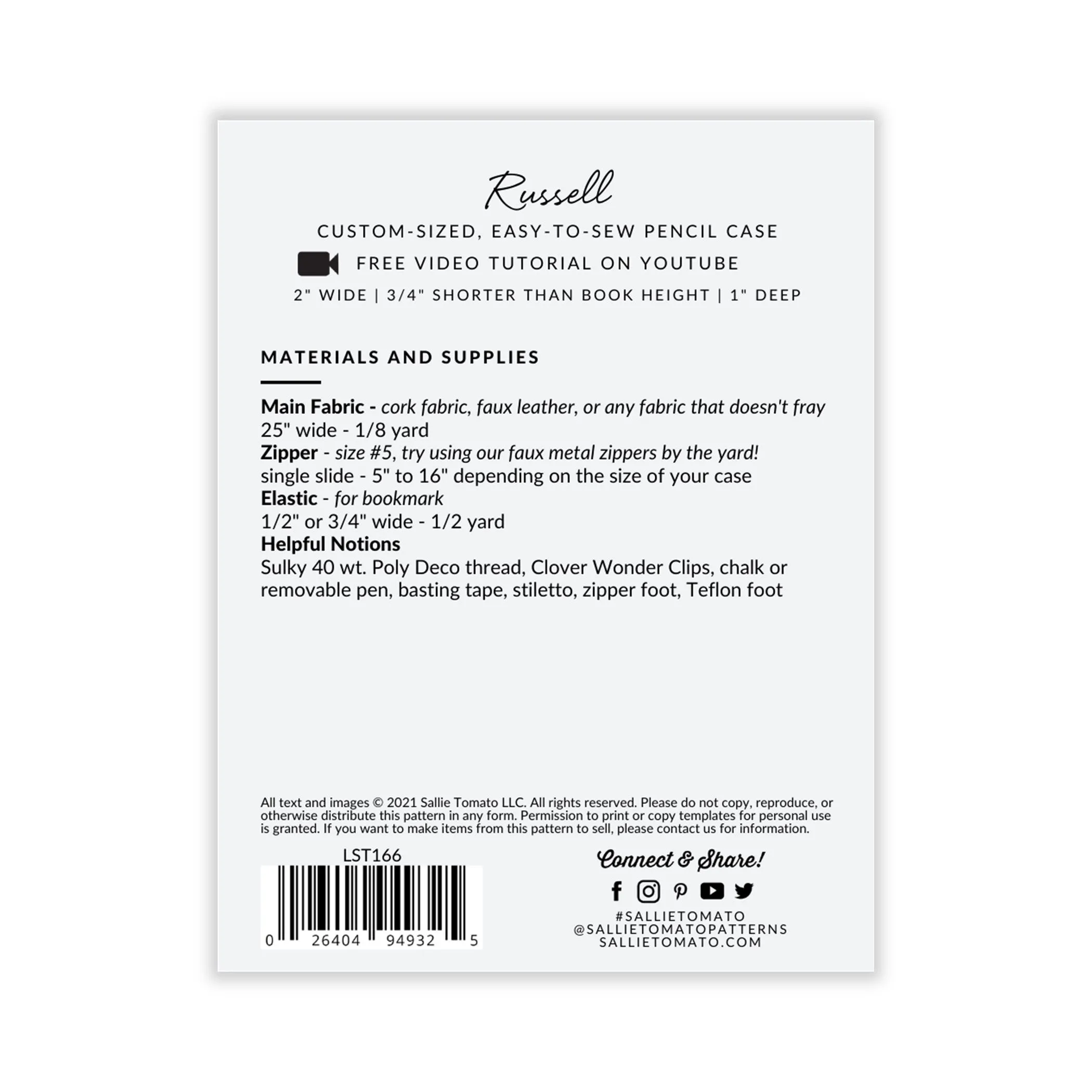 Russell Instant Download