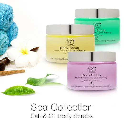 Salt and Oil Body Scrub - Patchouli Lavender Vanilla