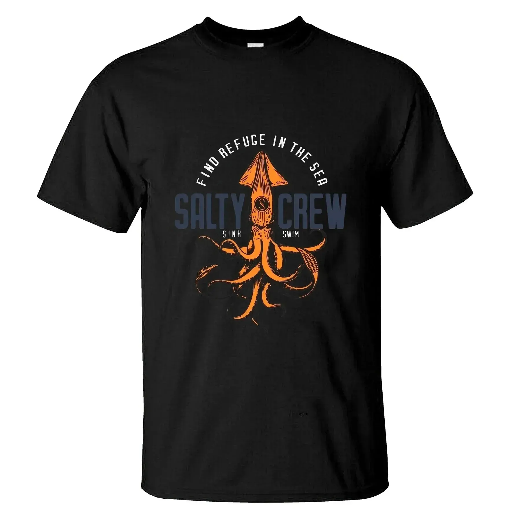 Salty Crew Men's Fishing T-Shirt Comfort and Style for Every Angler