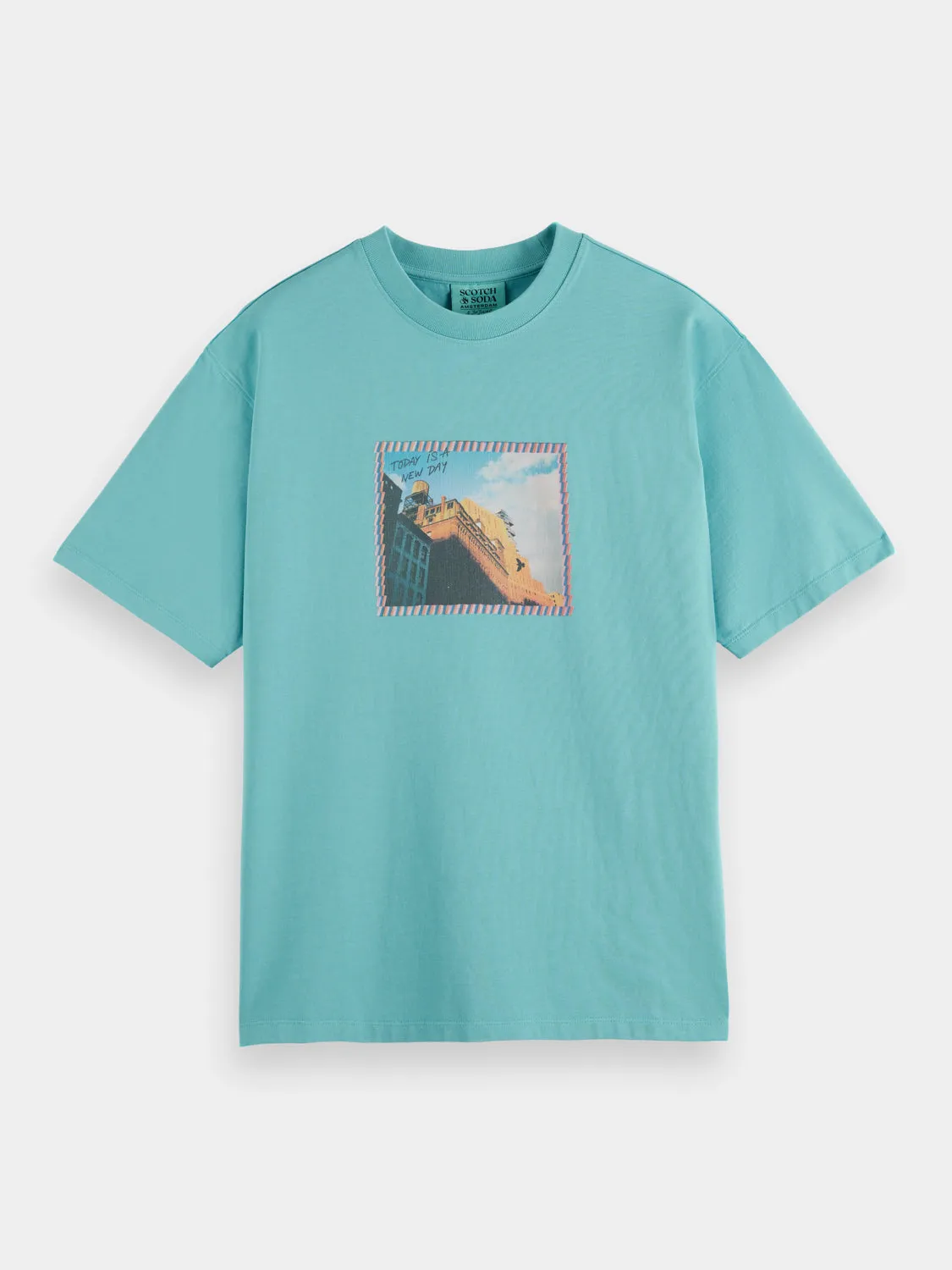 Scotch Soda x Joe Jonas photo print t-shirt
