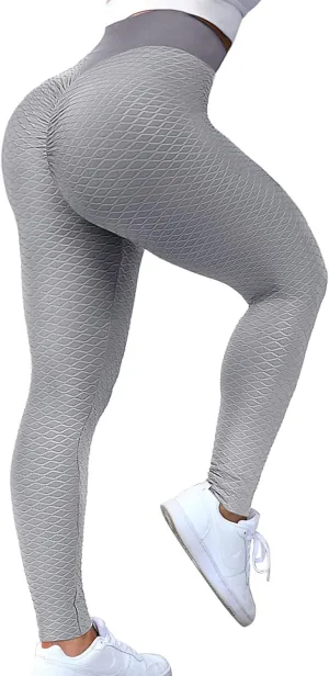Scrunch Butt Lifting Leggings with Pockets for Women Butt Lift High Waisted Peach Lift TIK Tok Leggings Yoga Pants