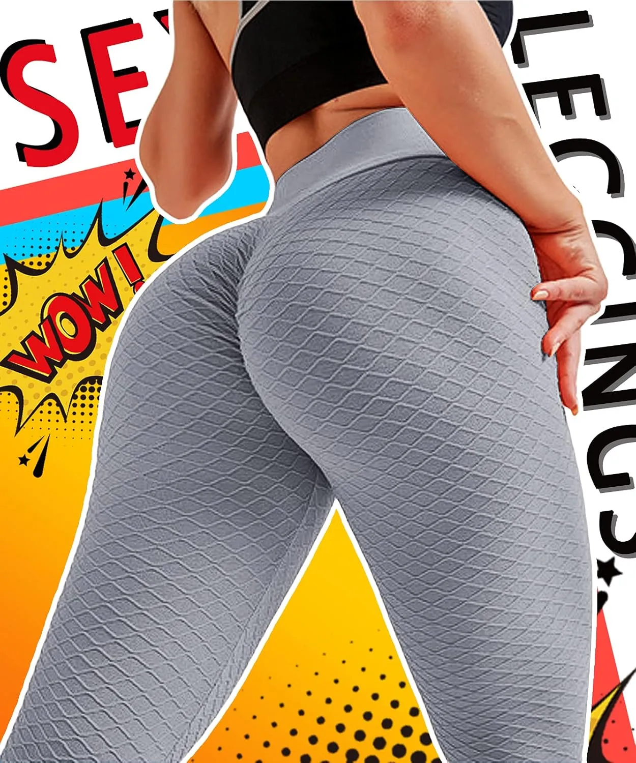 Scrunch Butt Lifting Leggings with Pockets for Women Butt Lift High Waisted Peach Lift TIK Tok Leggings Yoga Pants