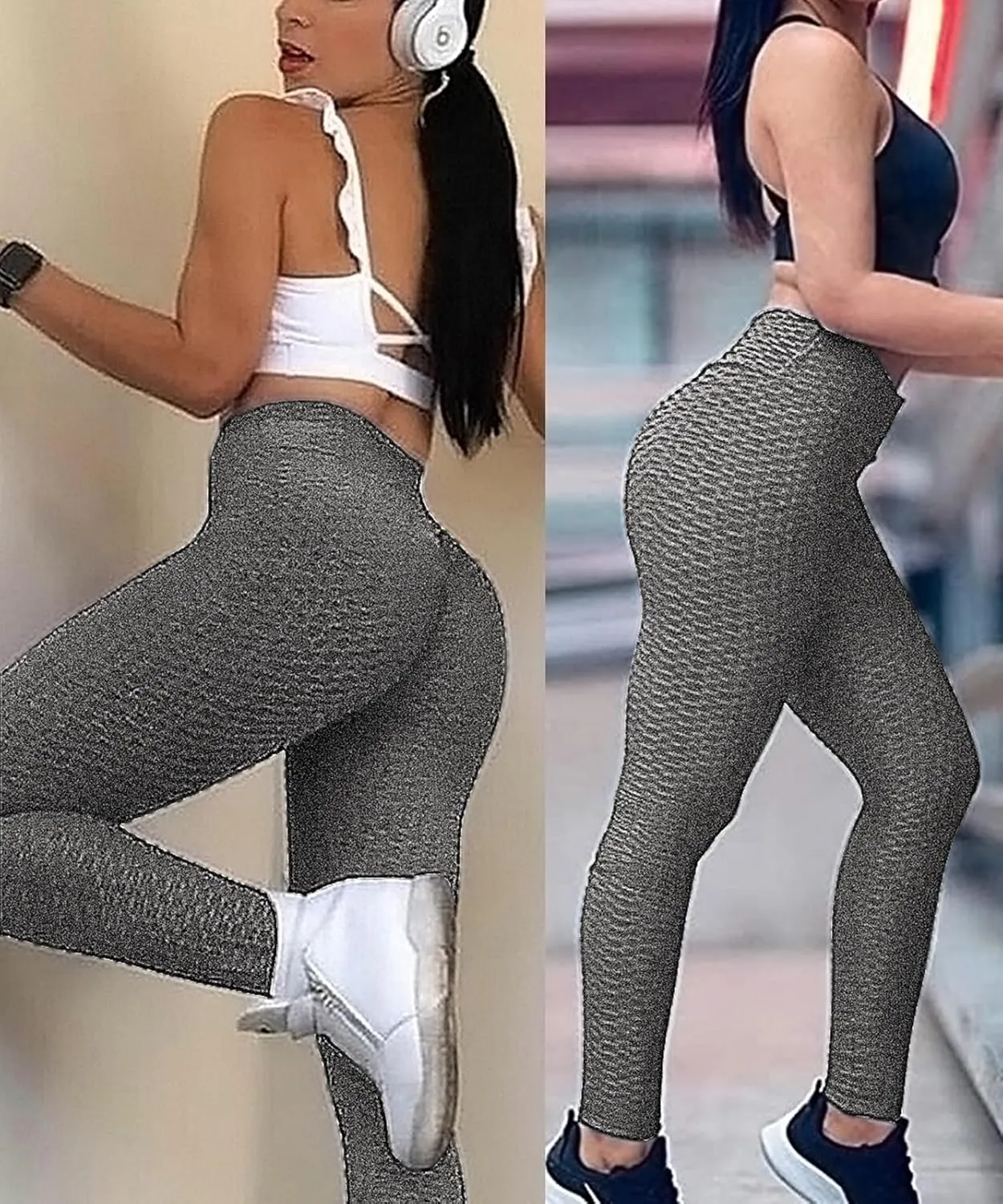 Scrunch Butt Lifting Leggings with Pockets for Women Butt Lift High Waisted Peach Lift TIK Tok Leggings Yoga Pants