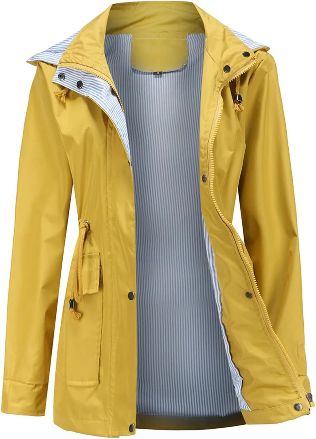 Shacket Jacket Women Fashion Hood Windbreaker Winter Jackets For Women Cotton-padded Coats Button Slim Jacket