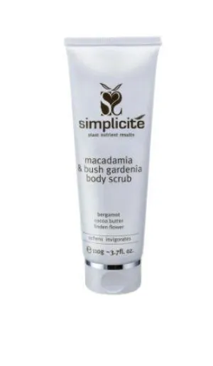 Simplicite Macadamia Body Scrub 110g