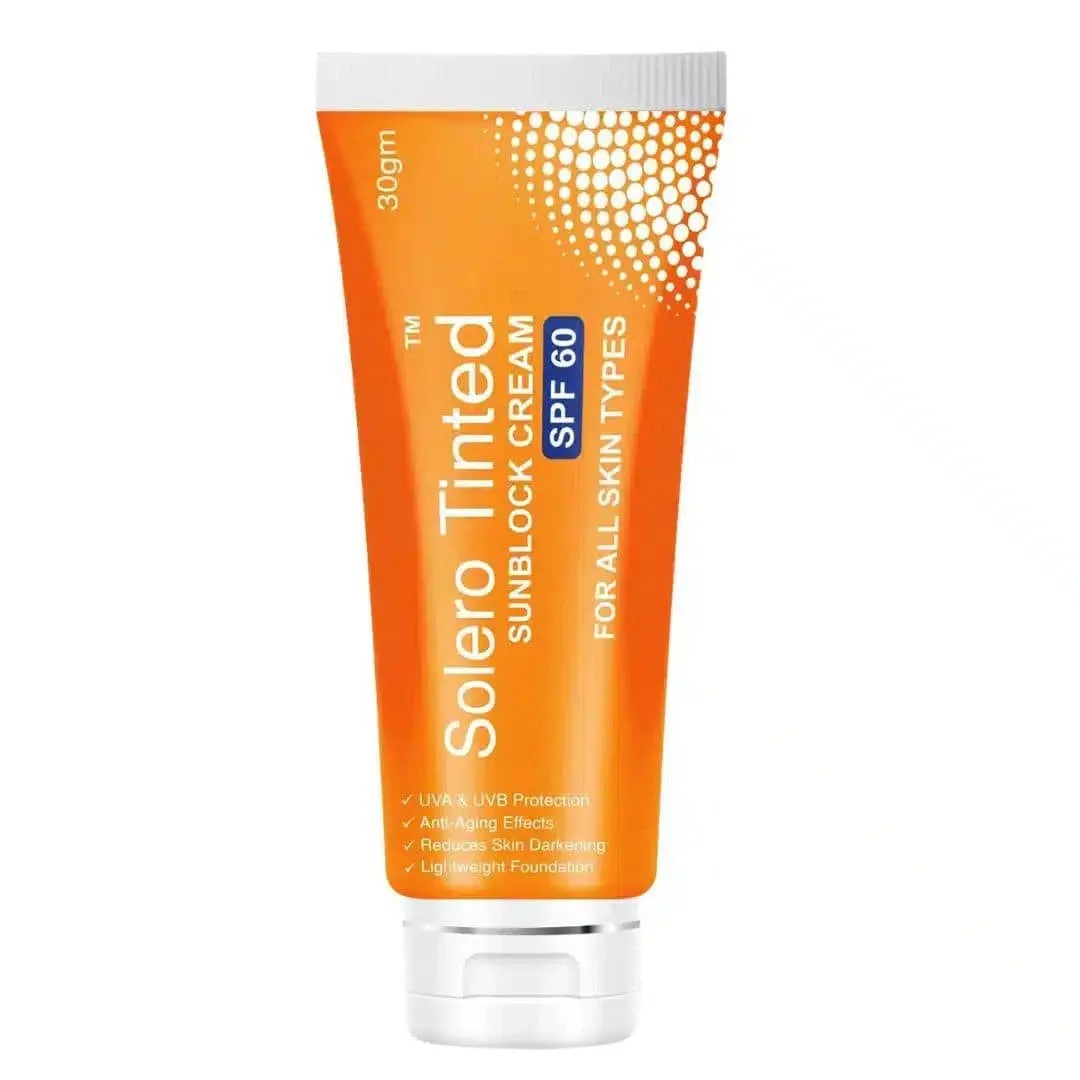 Solero Sunblock SPF 60 (Tinted)