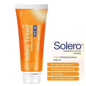 Solero Sunblock SPF 60 (Tinted)