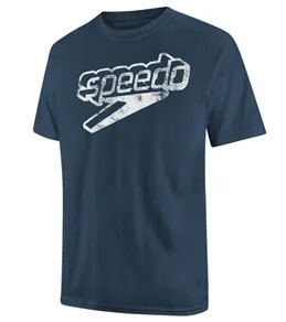 SPEEDO Male Front Logo Crew Neck Tee