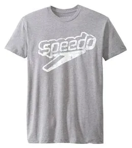 SPEEDO Male Front Logo Crew Neck Tee