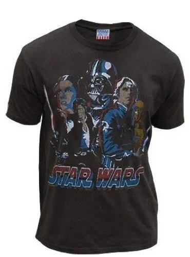 Star Wars Red, White & Blue Rogues & Jedi Washed T-shirt