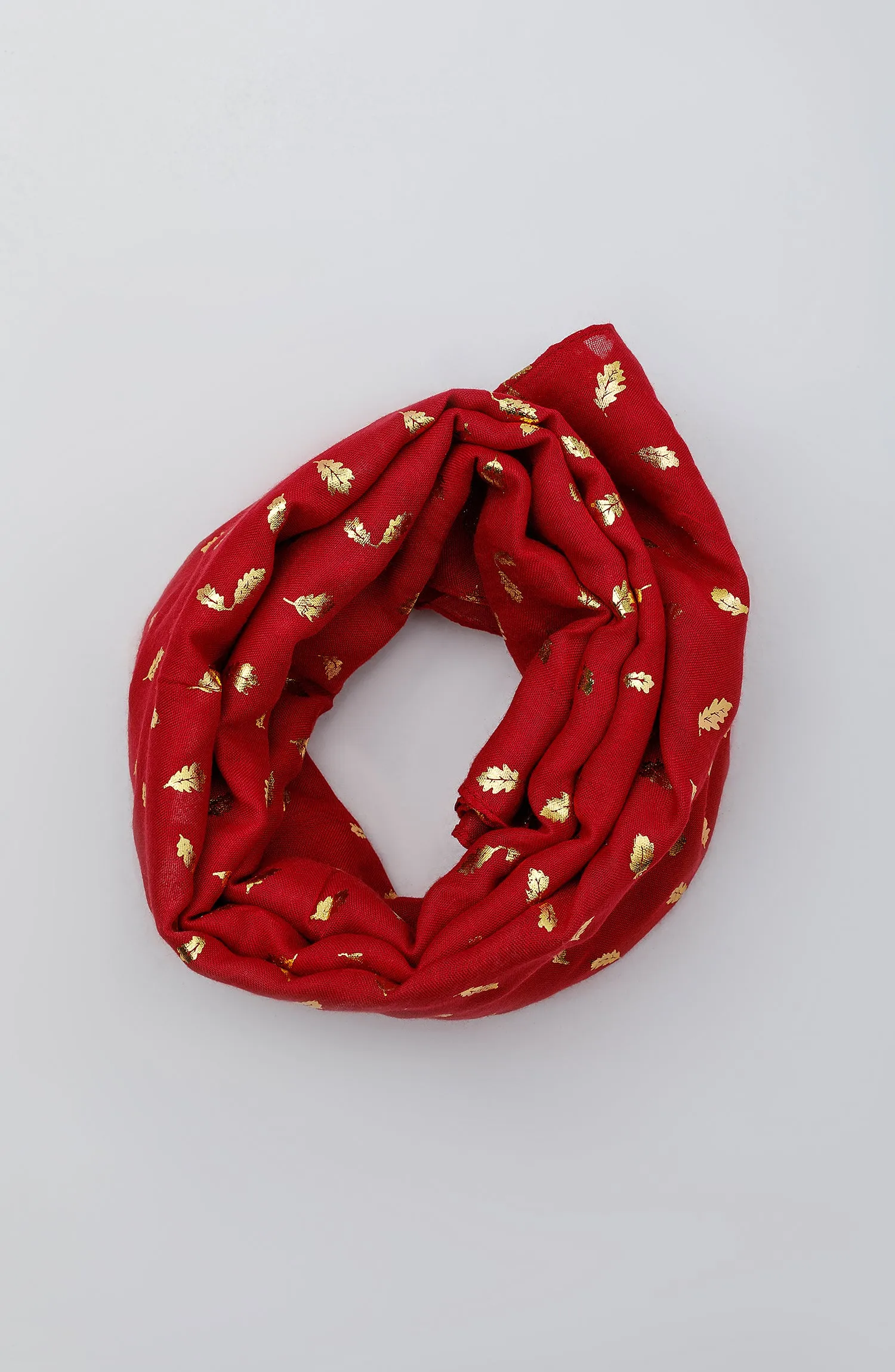 Stitched 1 Piece Dyed Cotton Scarf (WADC23W-1042)