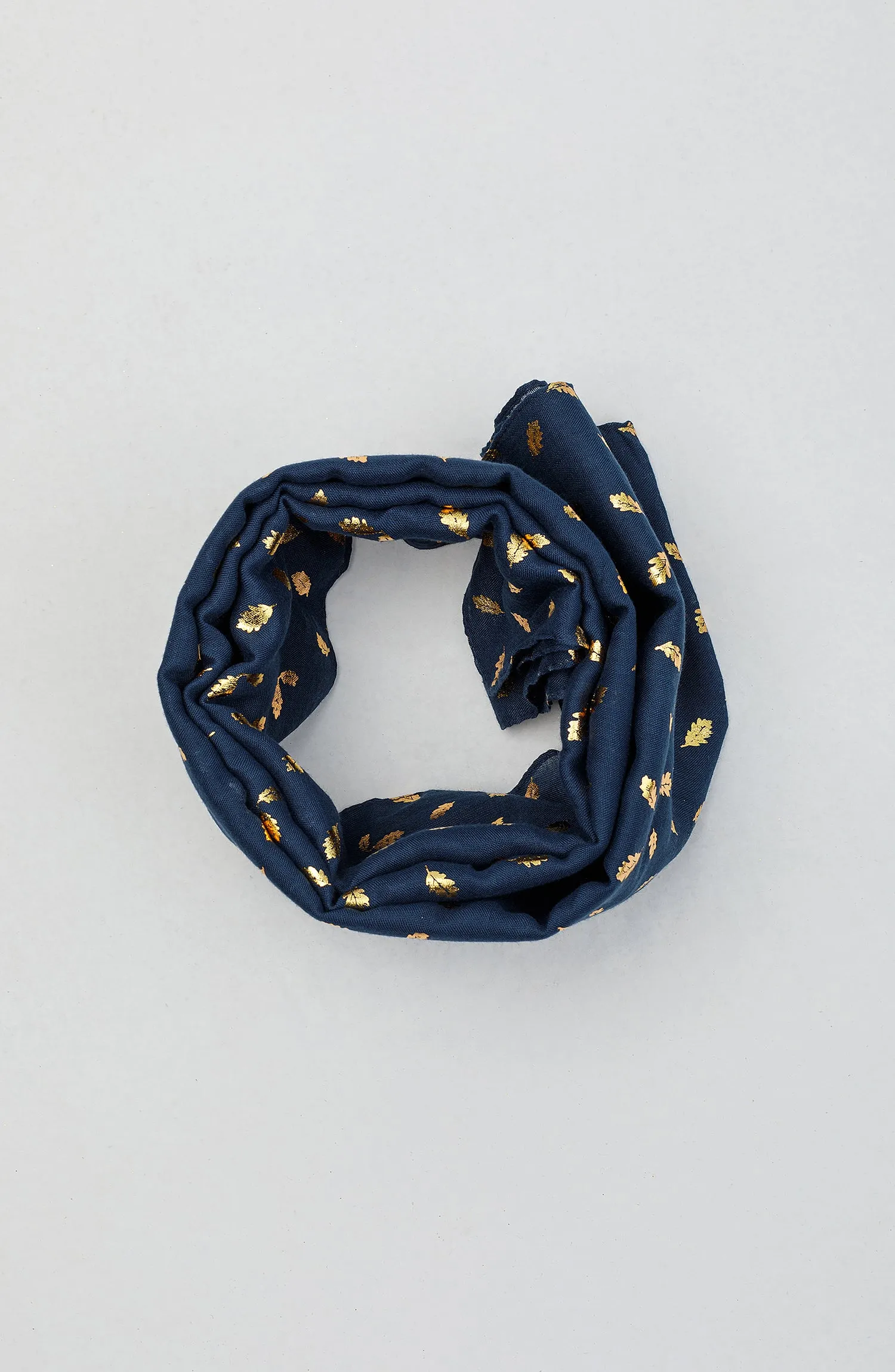 Stitched 1 Piece Dyed Cotton Scarf (WADC23W-1049)