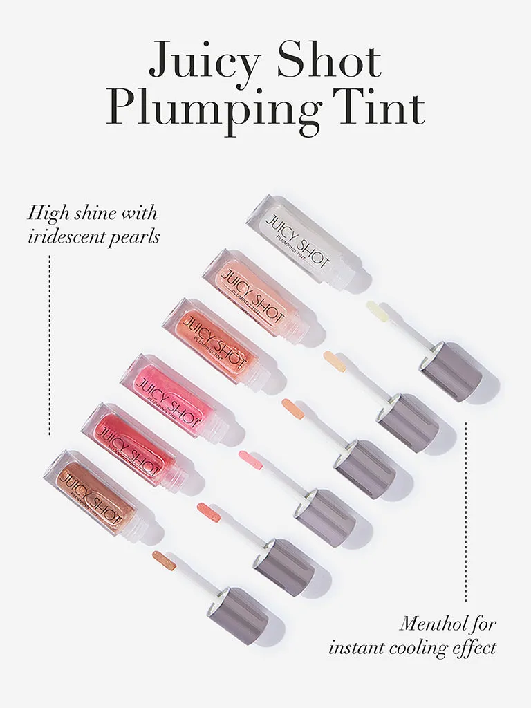 Studiowest Juicy Shot Plumping Tint- Sassy P-01 Pink Lip Gloss - 4 ml
