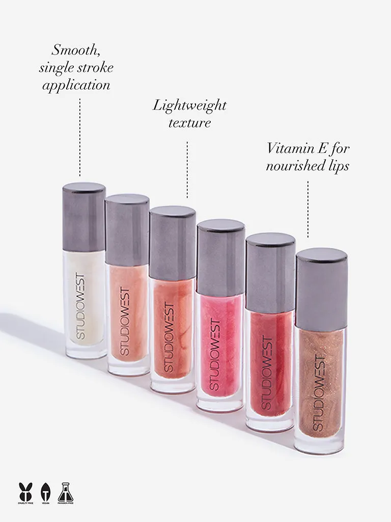 Studiowest Juicy Shot Plumping Tint- Sassy P-01 Pink Lip Gloss - 4 ml