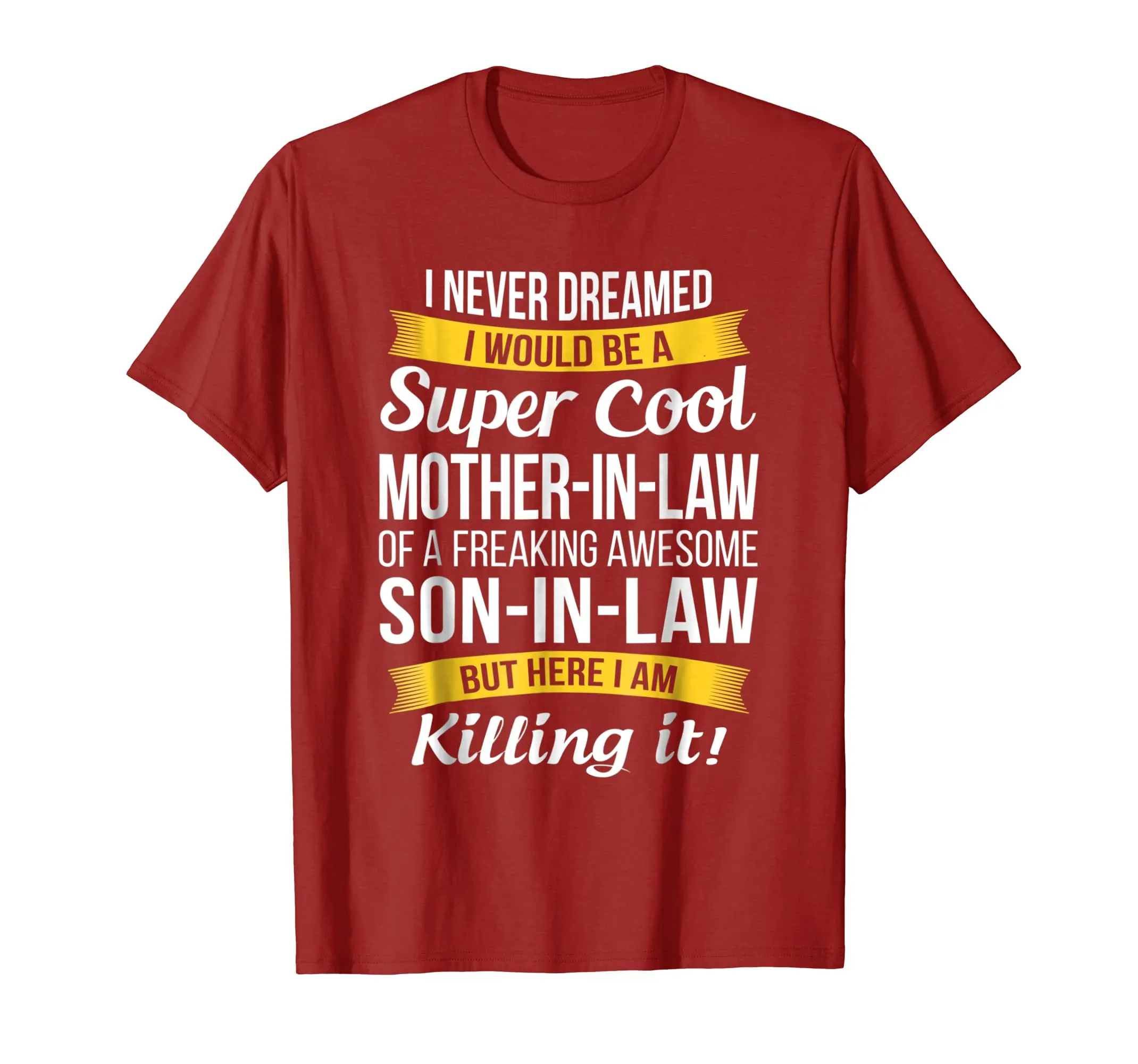 Super Cool Mother in Law of Son in Law T Shirt Funny Gift