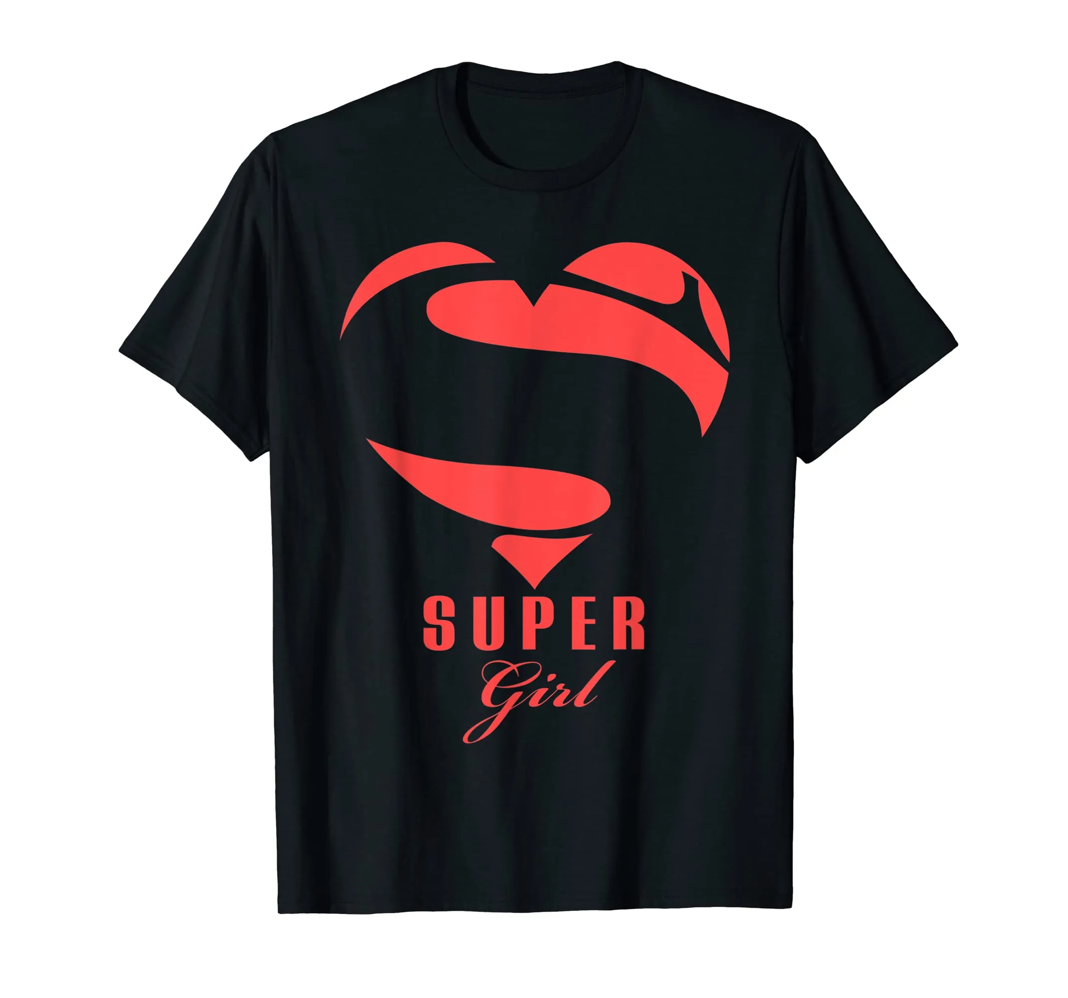 Super Girl Superhero T Shirt Gift Mother Father Day