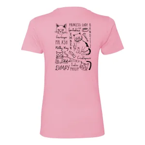 The Office Angela's Cat Mash-Up Women's Short Sleeve T-Shirt