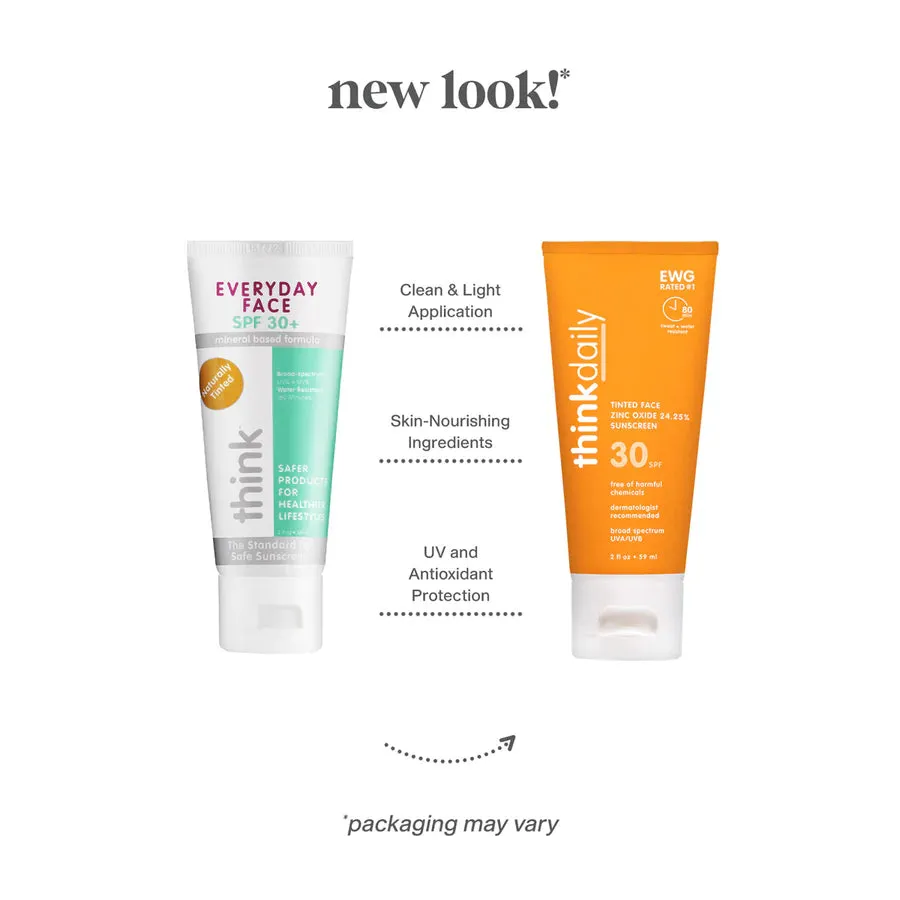 ThinkDaily Tinted Face Sunscreen SPF30