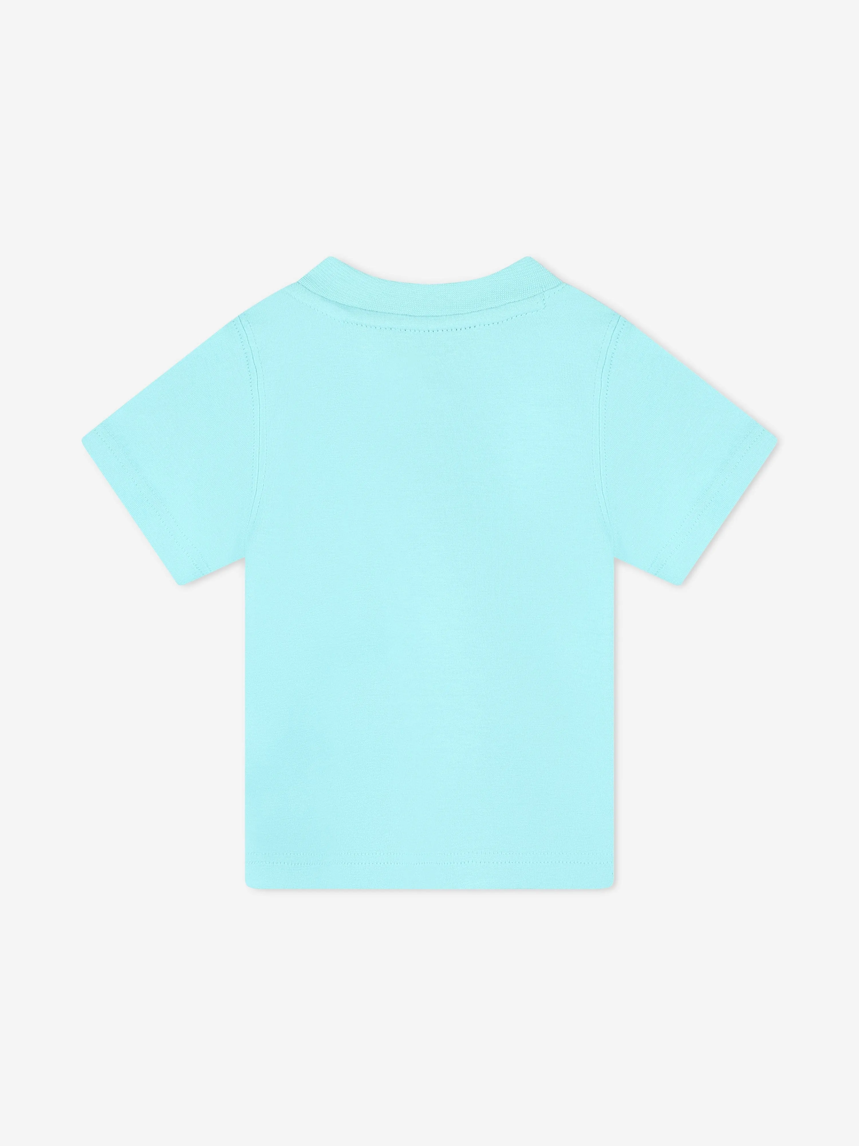 Timberland Baby Boys Logo Print T-Shirt in Blue