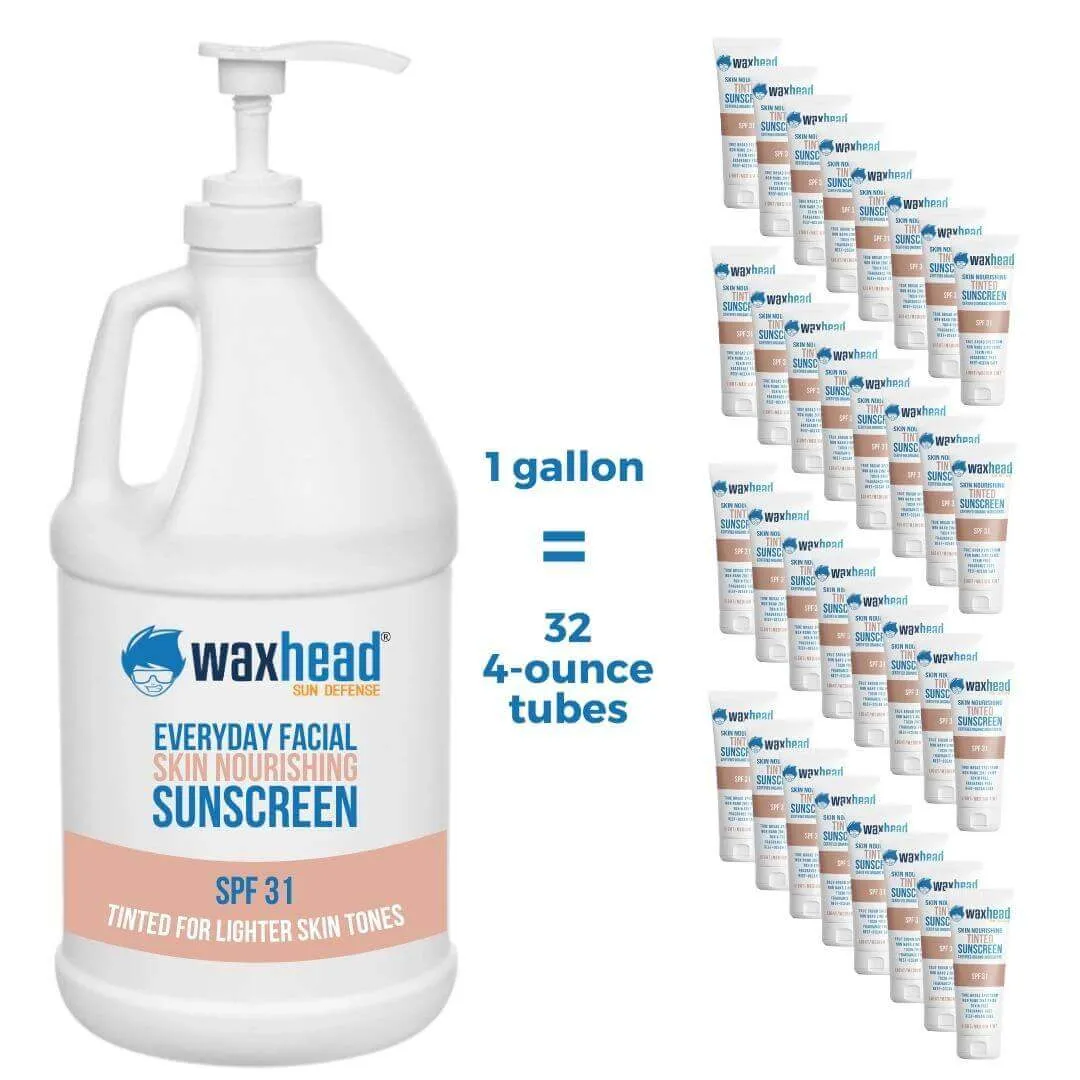 Tinted Gallon Sunscreen with Iron Oxide