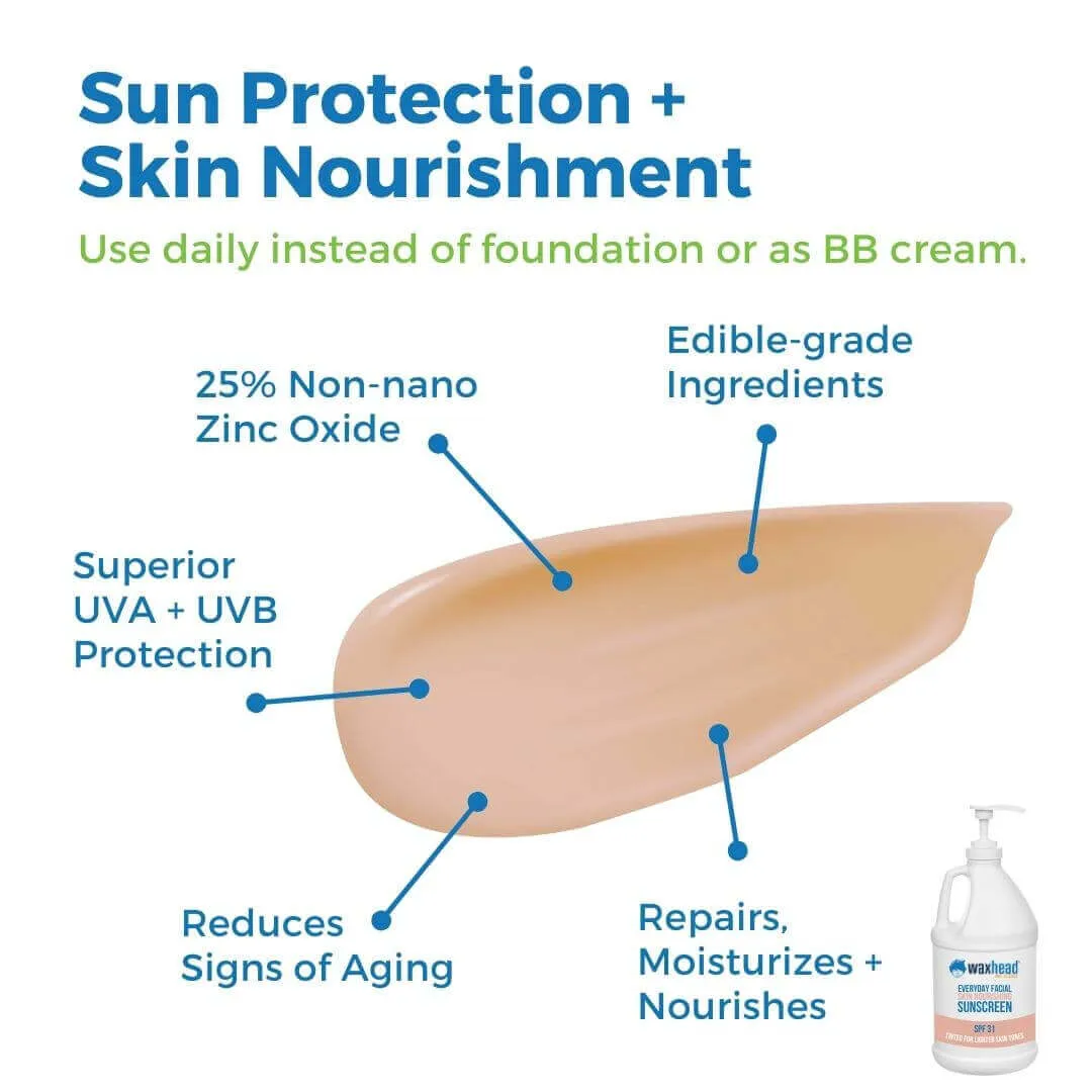 Tinted Gallon Sunscreen with Iron Oxide