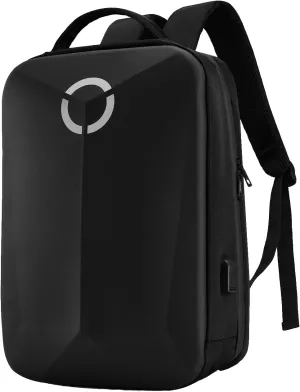 Travel Laptop Backpack for Men Women Business Multifunctional Computer Bag with USB Charging Port Water-Resistant Wear-Resistant Lightweight Casual Daypack Black