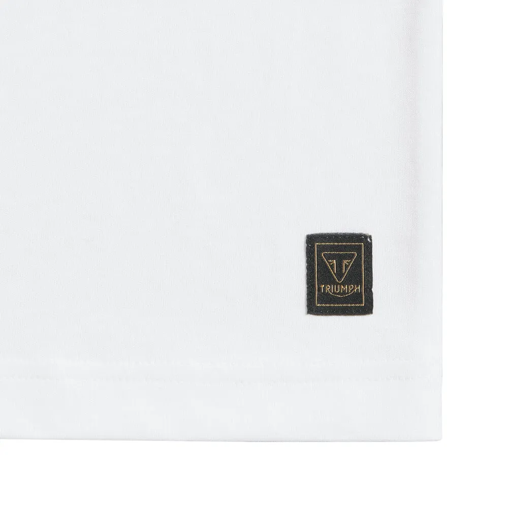 Triumph Refuel T-Shirt White / Grey