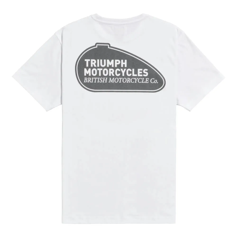 Triumph Refuel T-Shirt White / Grey