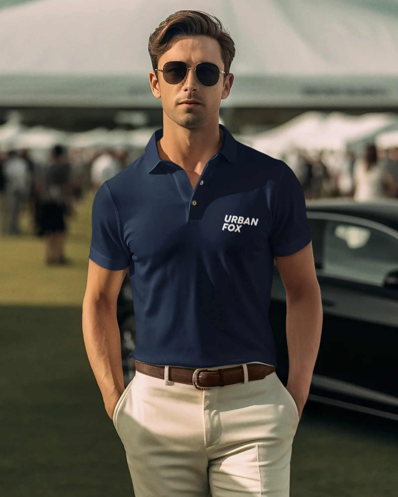 UFO v3 Dark - Men's Polo T-Shirts