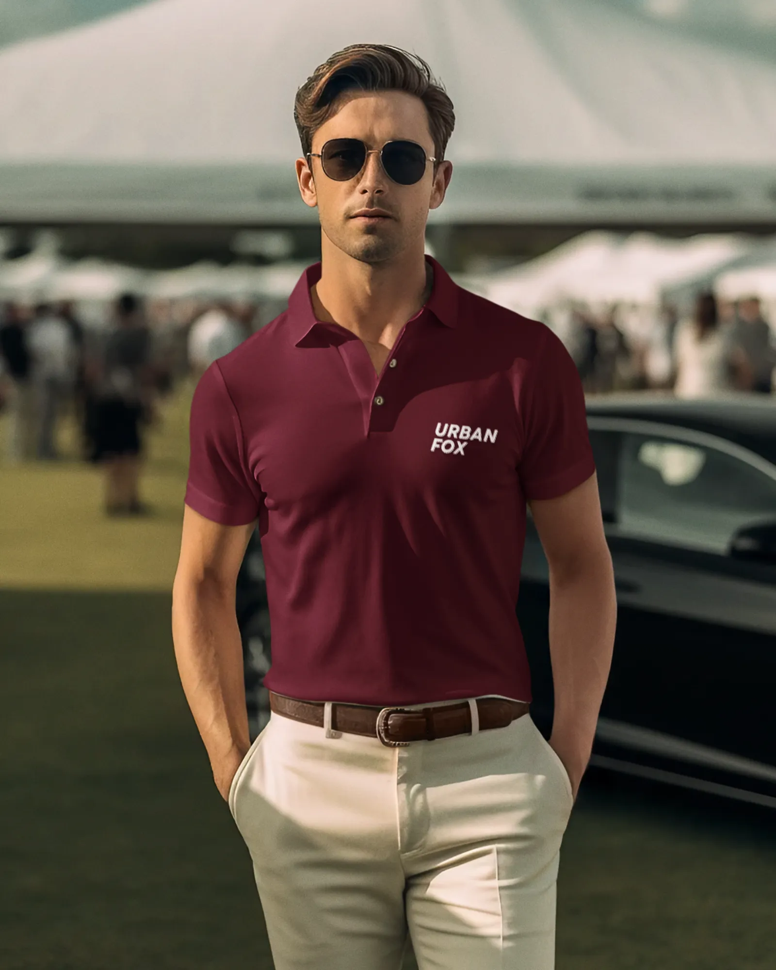UFO v3 Dark - Men's Polo T-Shirts