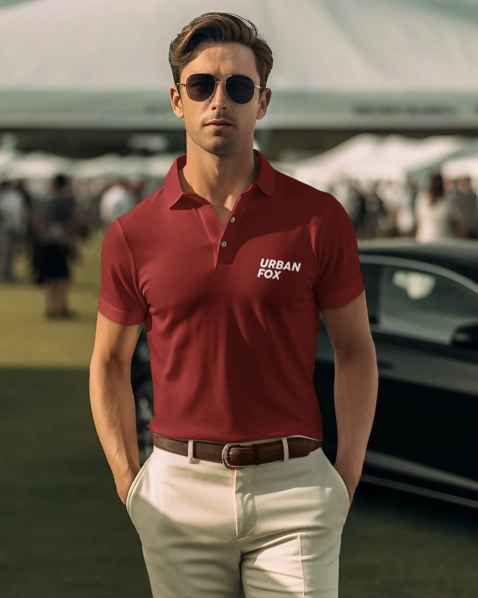 UFO v3 Dark - Men's Polo T-Shirts