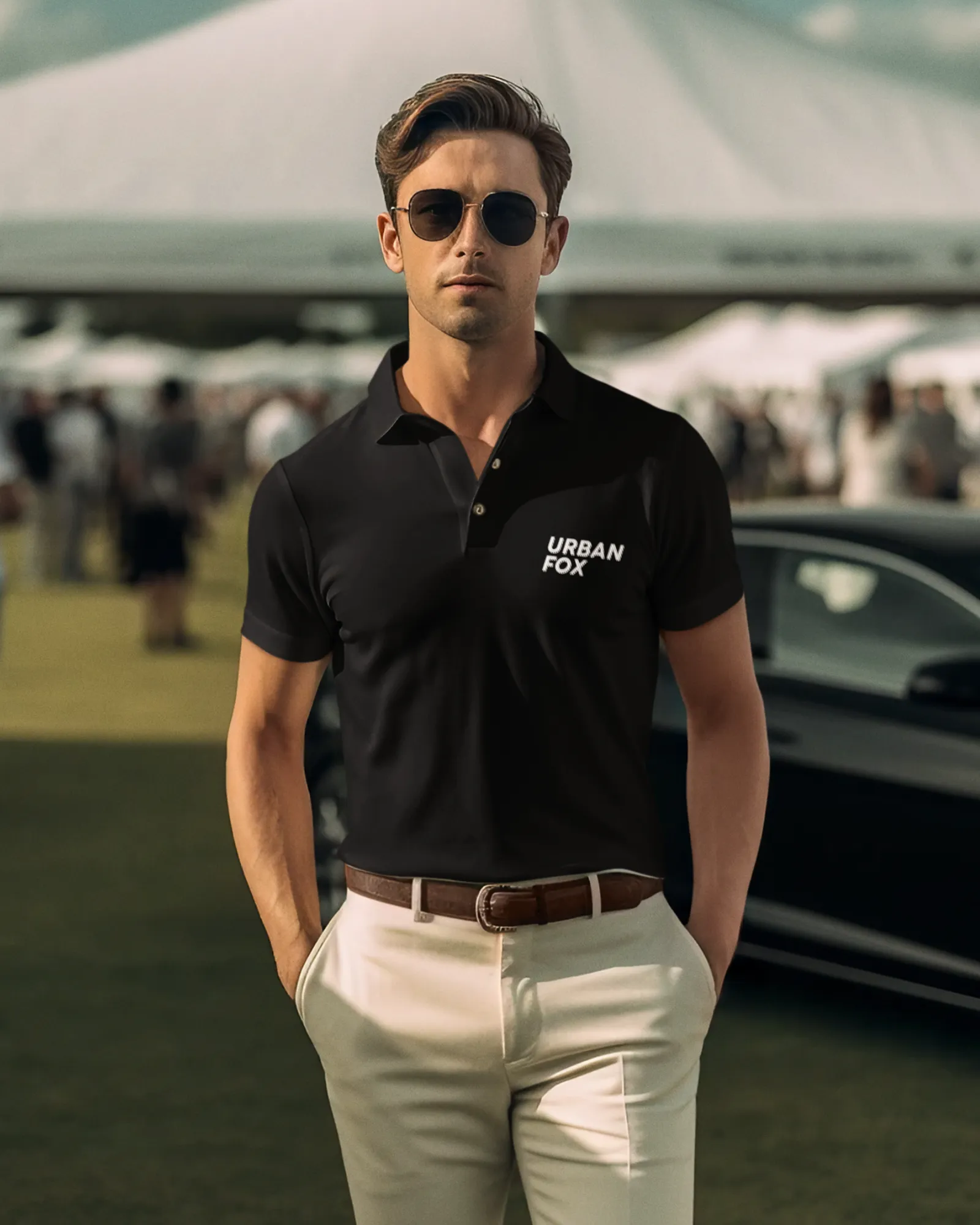 UFO v3 Dark - Men's Polo T-Shirts
