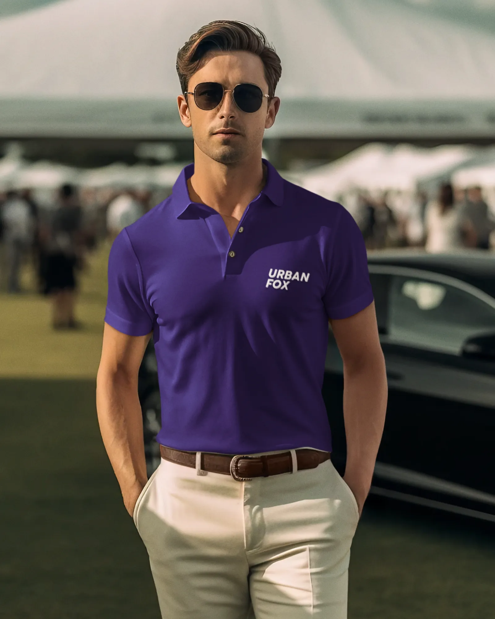 UFO v3 Dark - Men's Polo T-Shirts