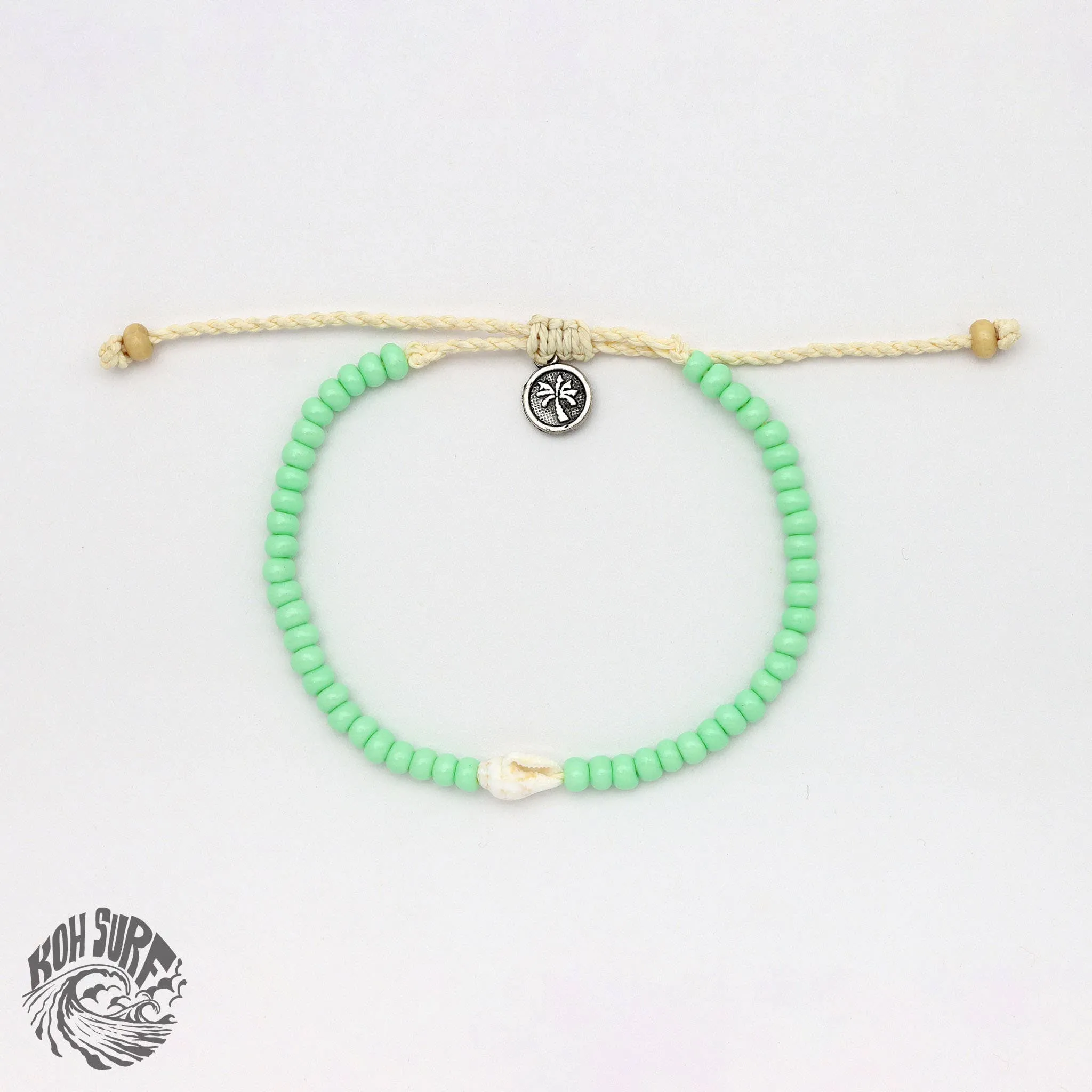 Uluwatu Beaded Anklet, Surf Anklet, Beach Anklet by Koh Surf