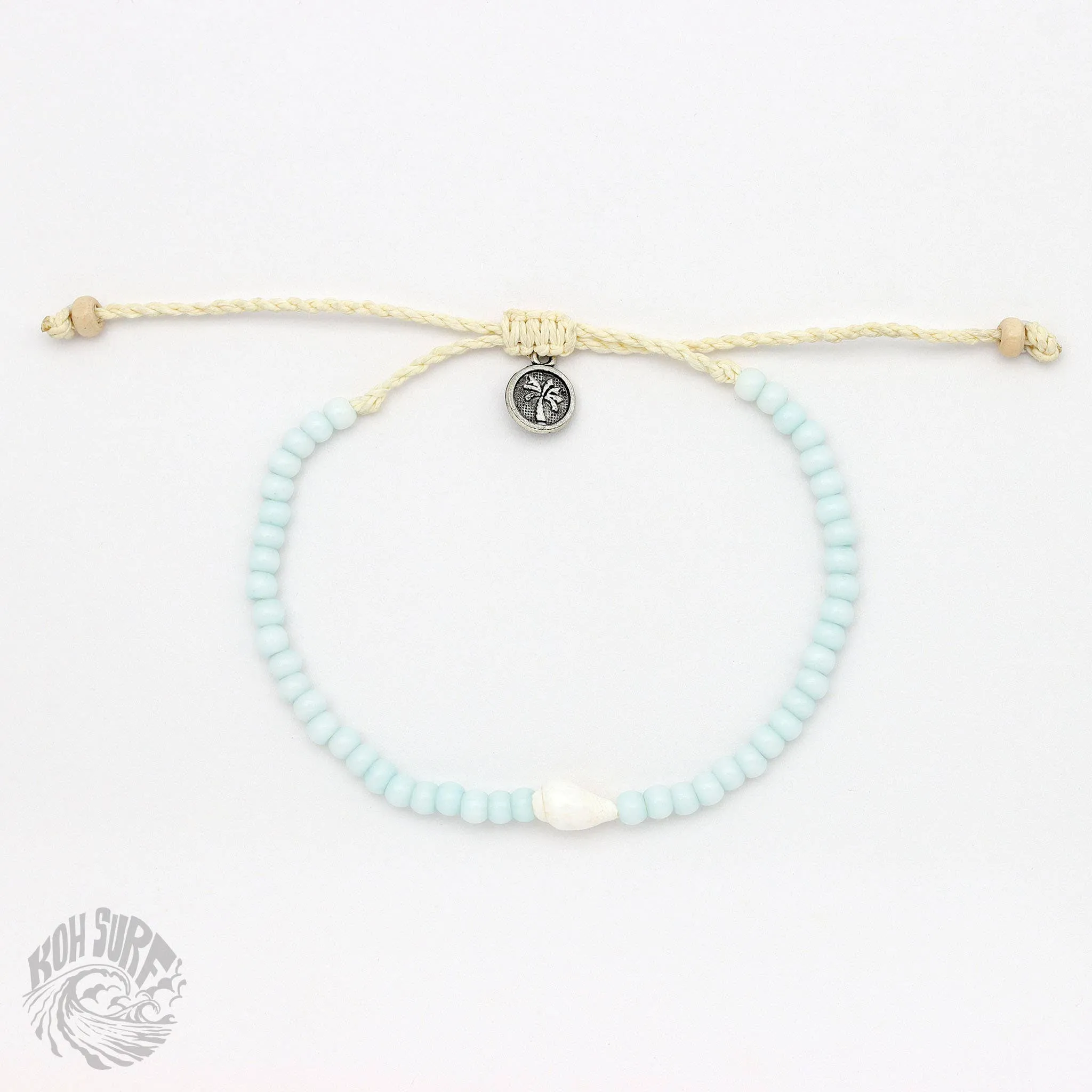 Uluwatu Beaded Anklet, Surf Anklet, Beach Anklet by Koh Surf