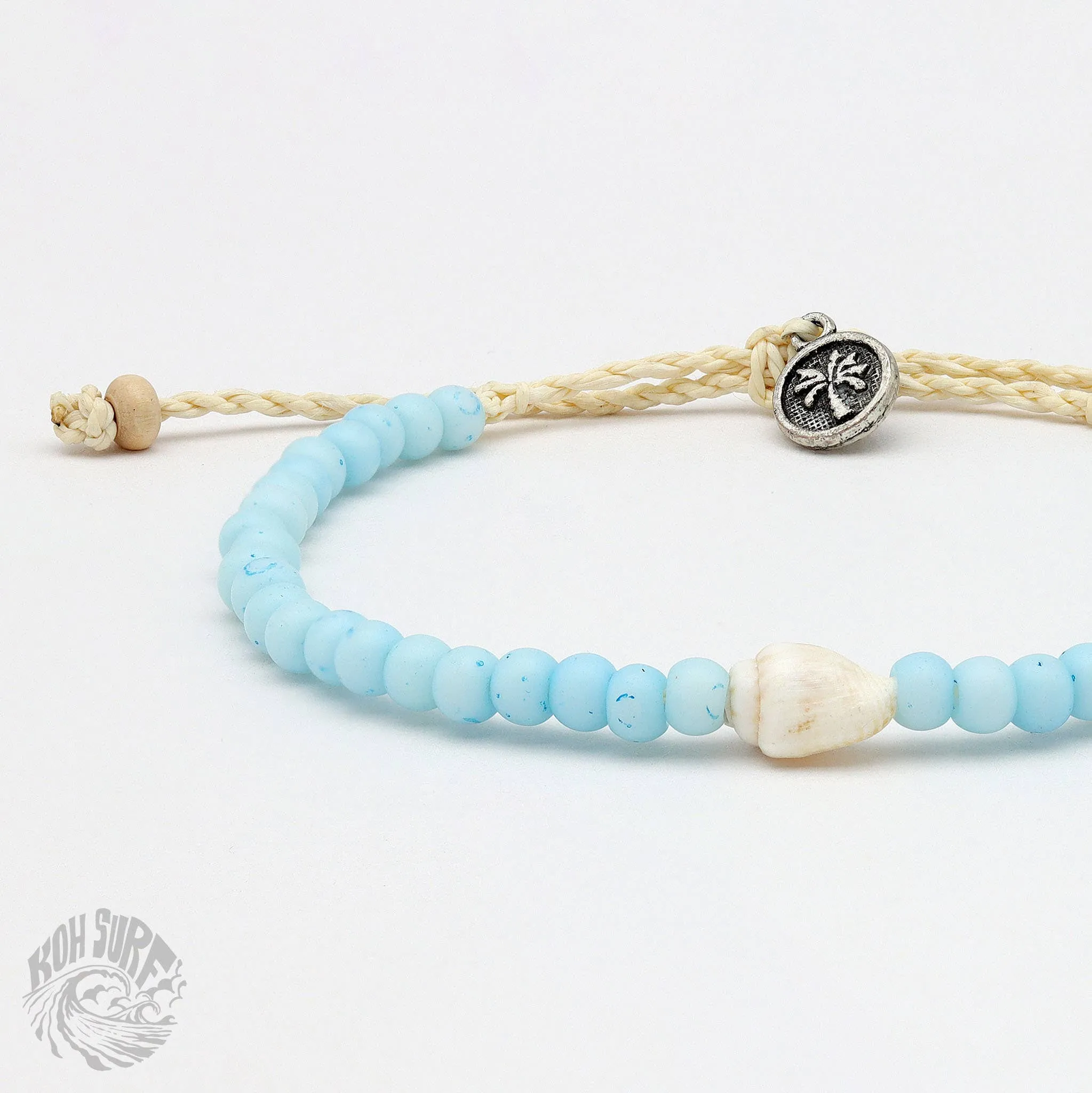 Uluwatu Beaded Anklet, Surf Anklet, Beach Anklet by Koh Surf