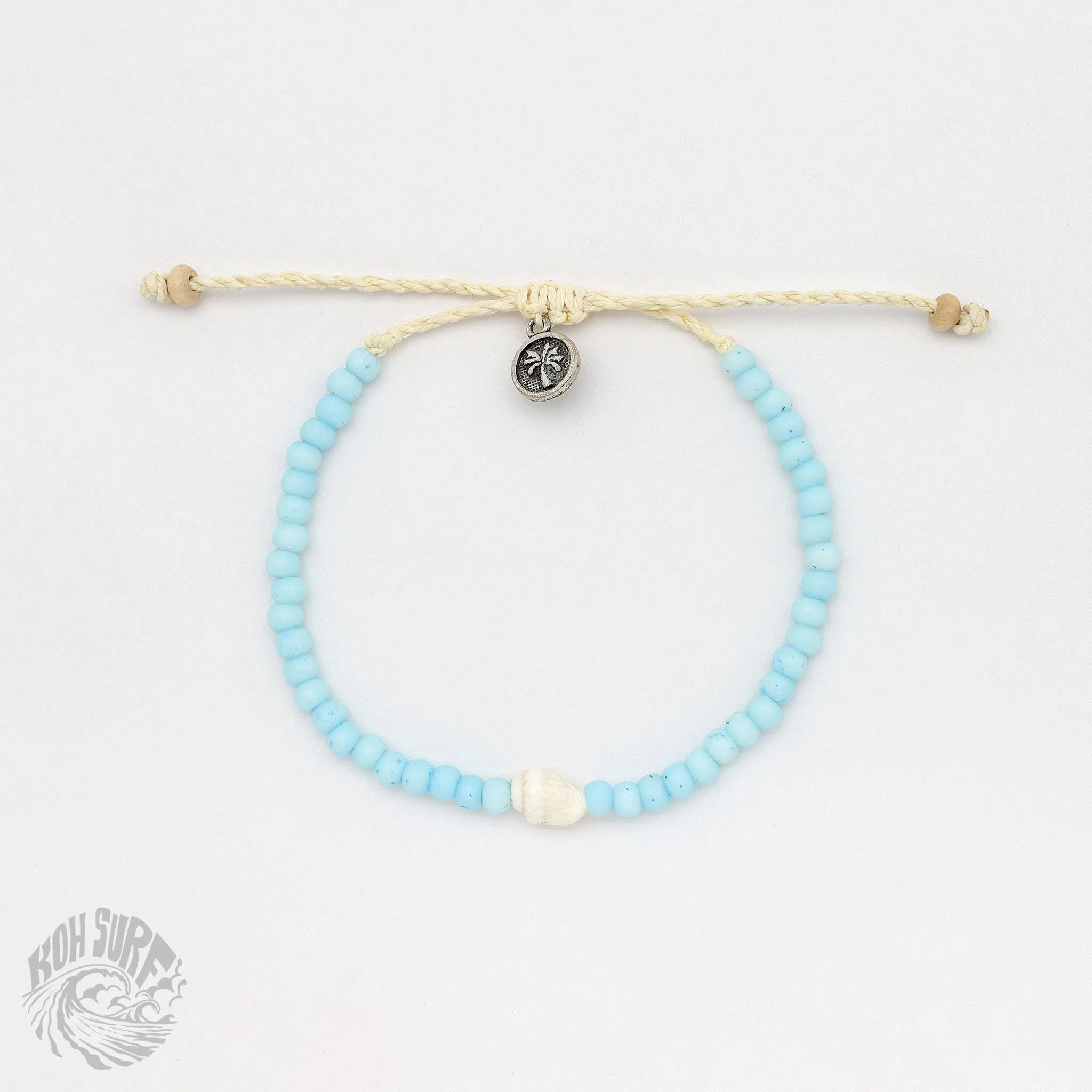 Uluwatu Beaded Anklet, Surf Anklet, Beach Anklet by Koh Surf