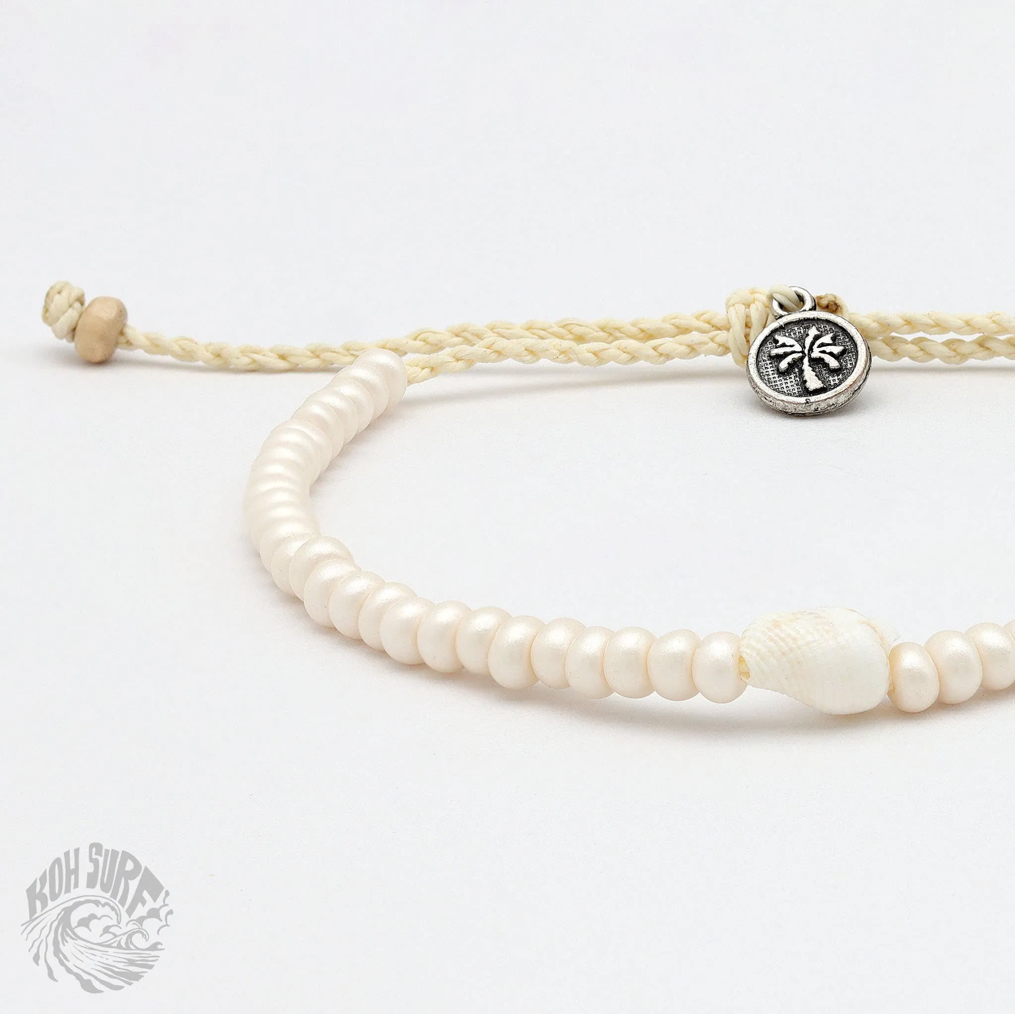 Uluwatu Beaded Anklet, Surf Anklet, Beach Anklet by Koh Surf