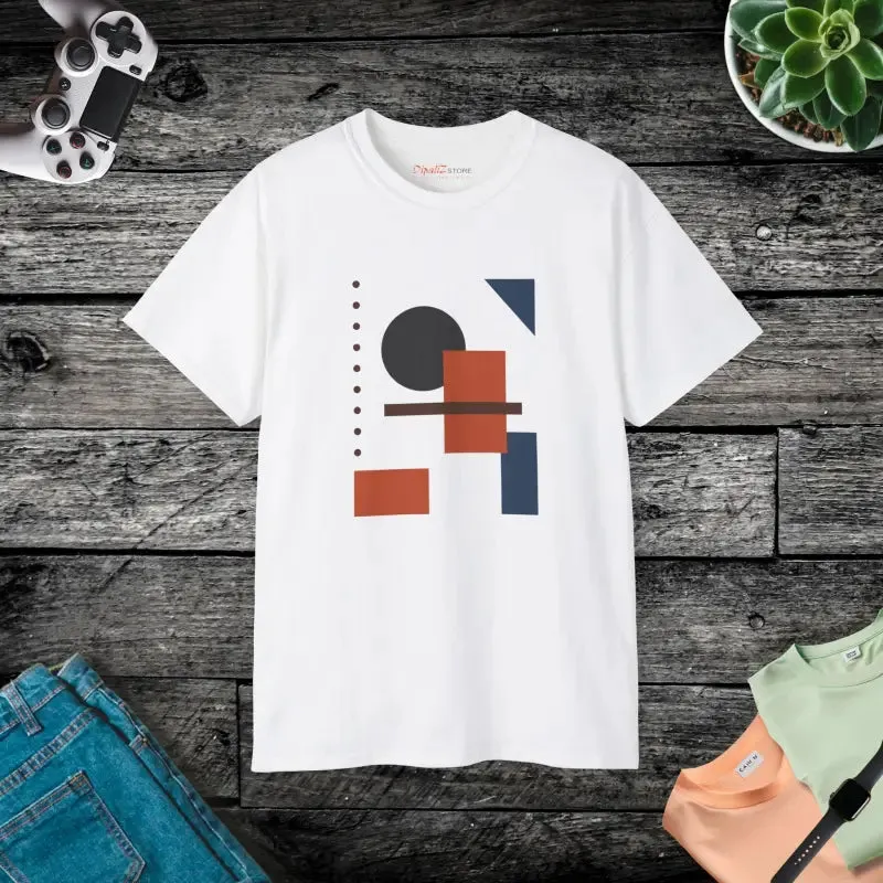 Unisex Ultra Cotton Tee Abstract Pattern Vibes